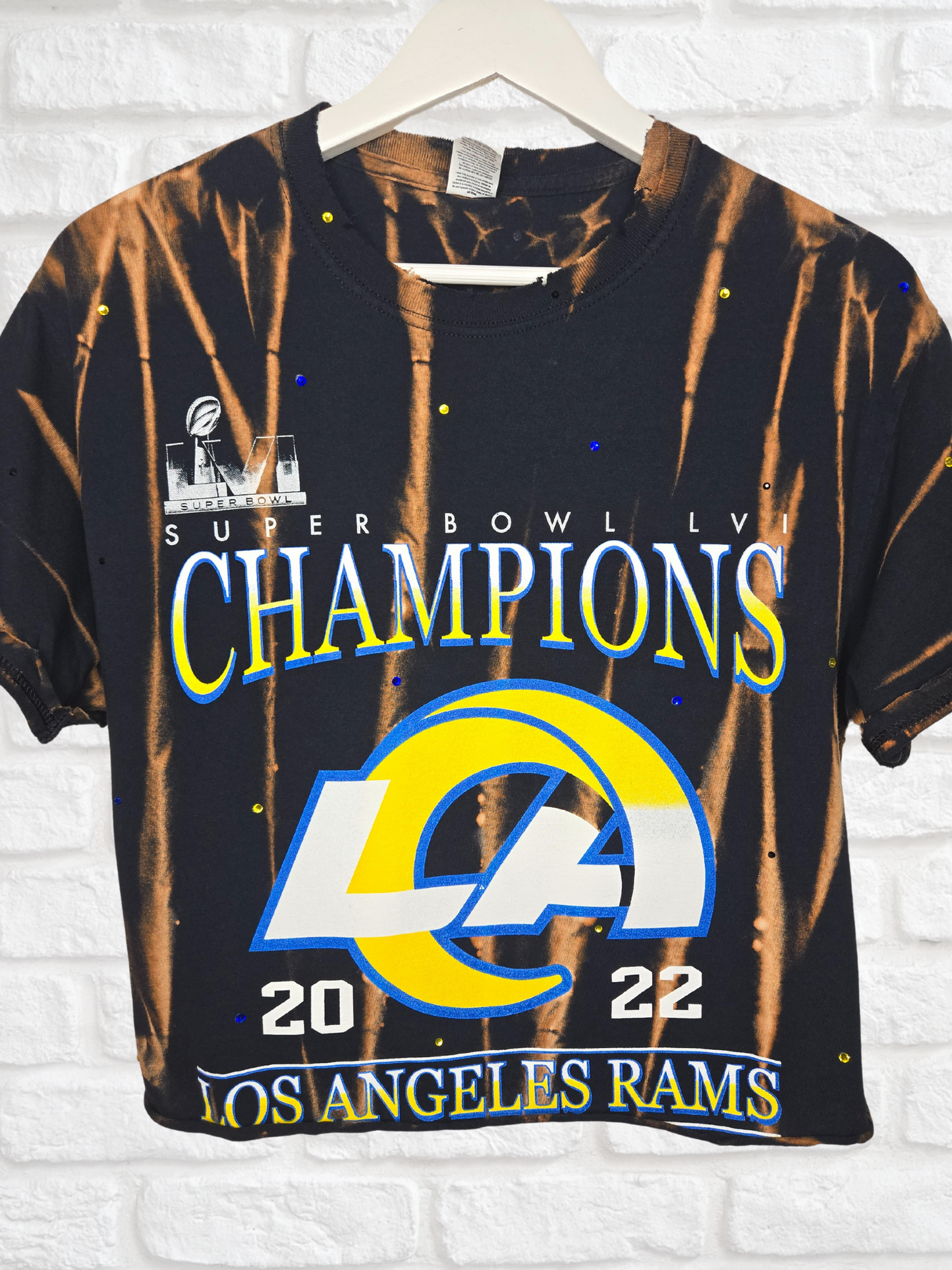 Los Angeles Rams Crop Tee