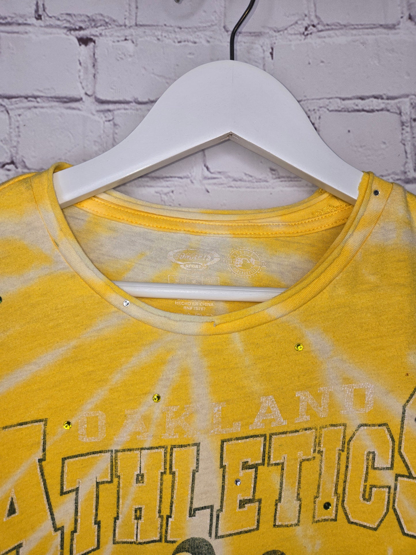 Oakland Athletics Crop Tee