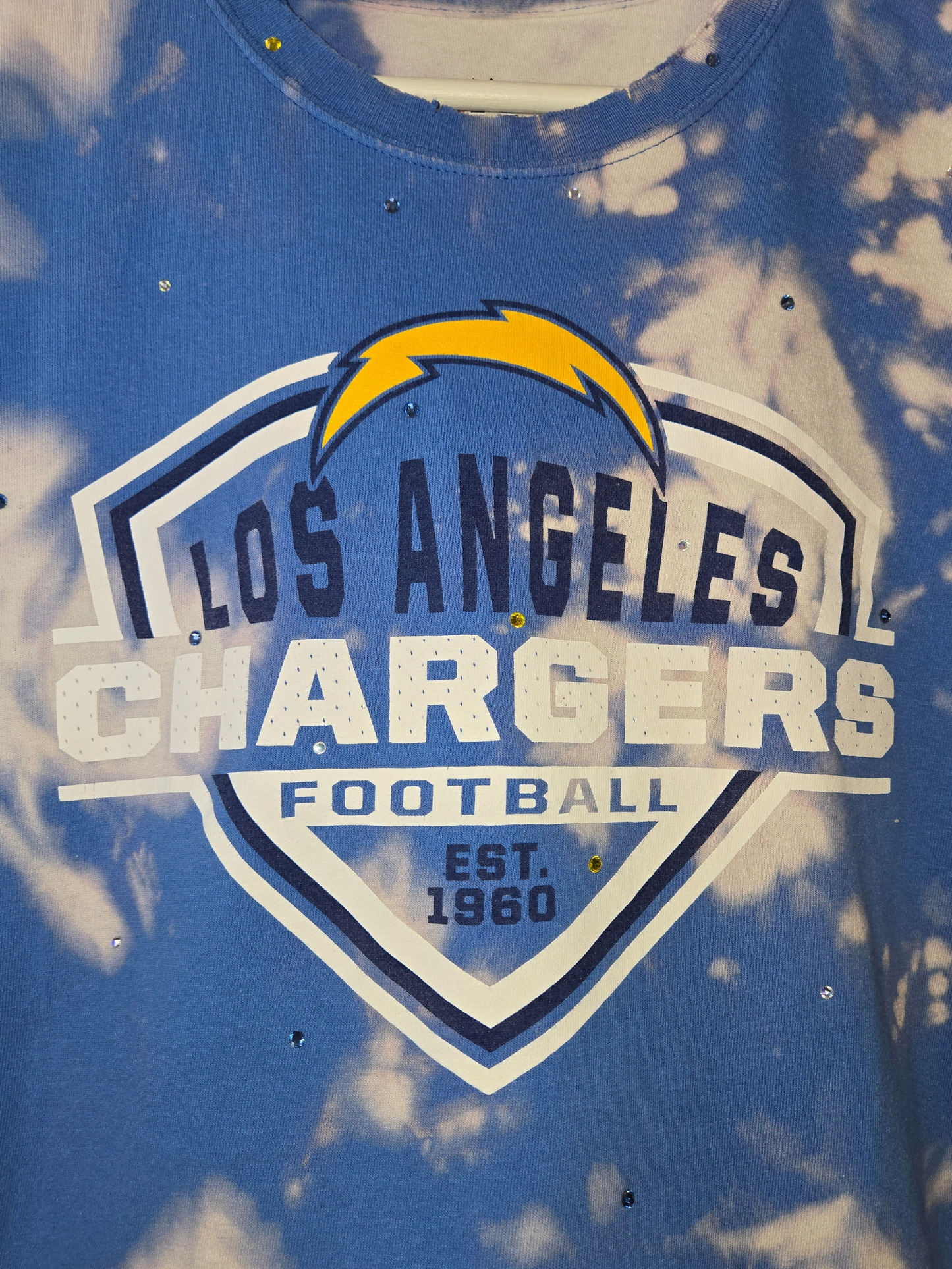 Los Angeles Chargers Crop Top