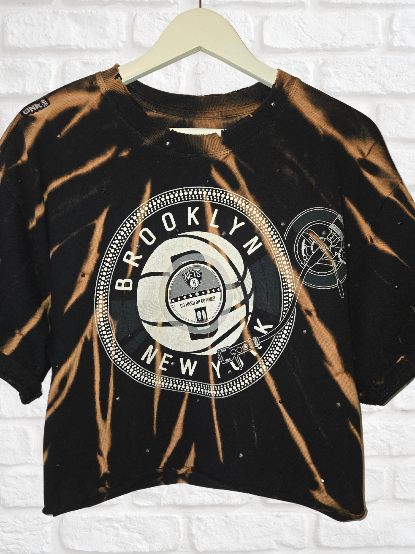 Brooklyn Nets Crop Tee