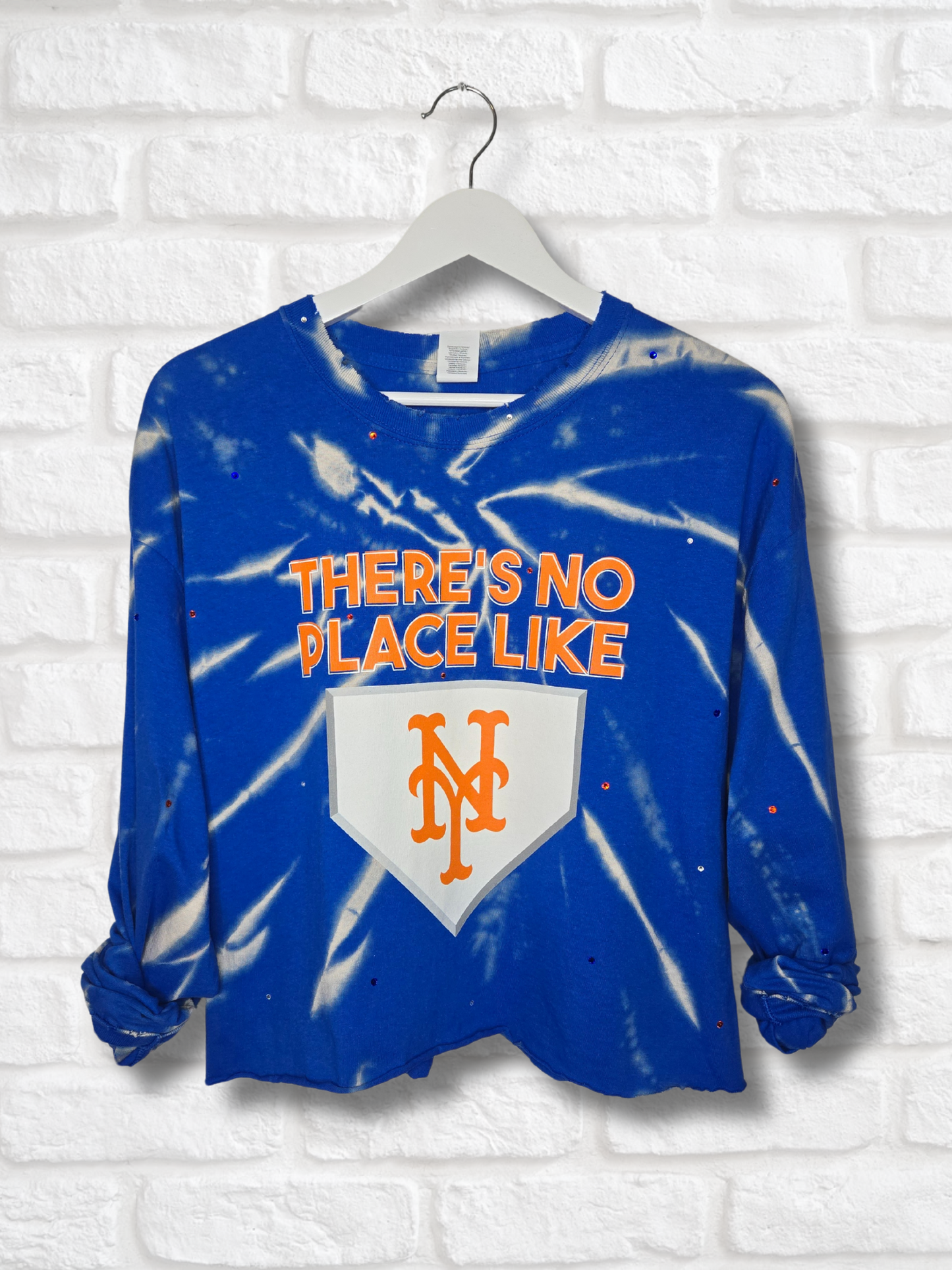 New York Mets Crop Tee