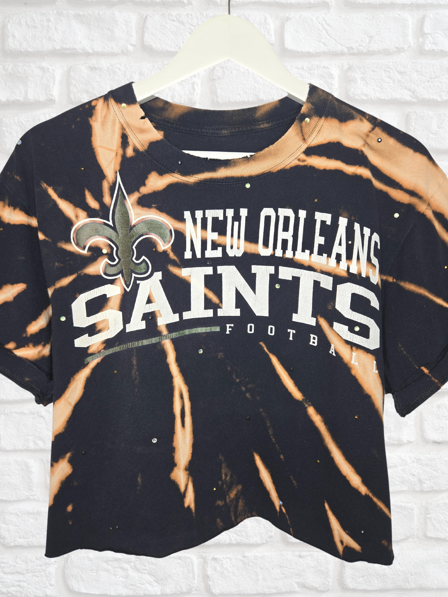 New Orleans Saints Crop Tee