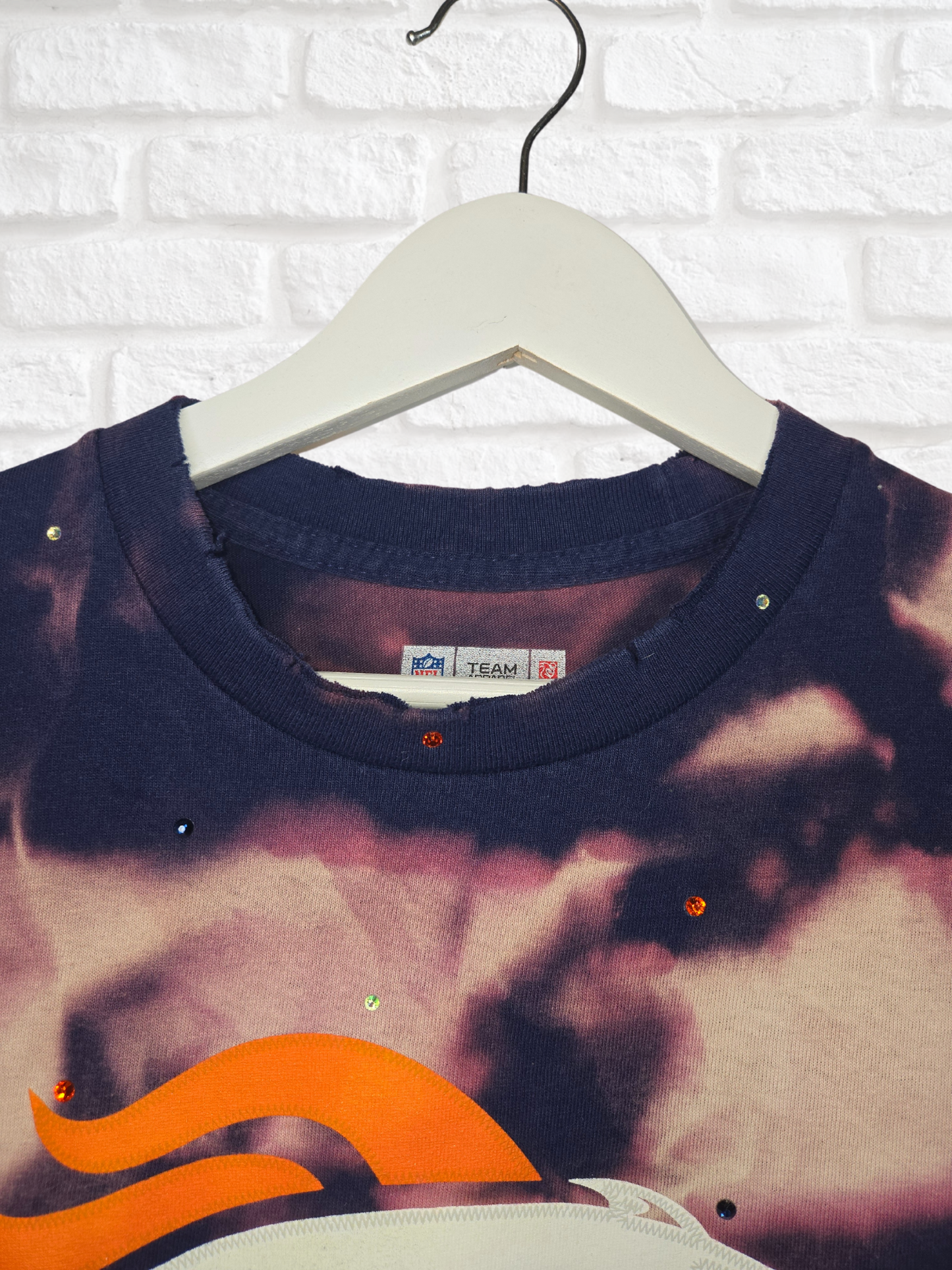 Denver Broncos Crop Tee