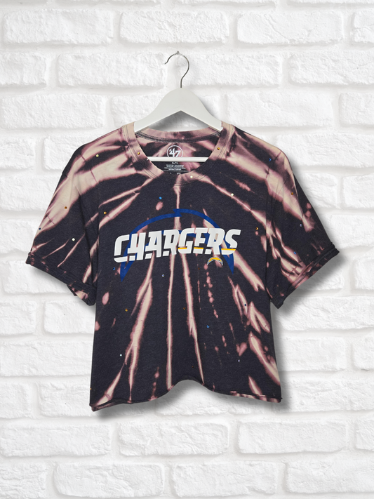 Los Angeles Chargers Crop Tee