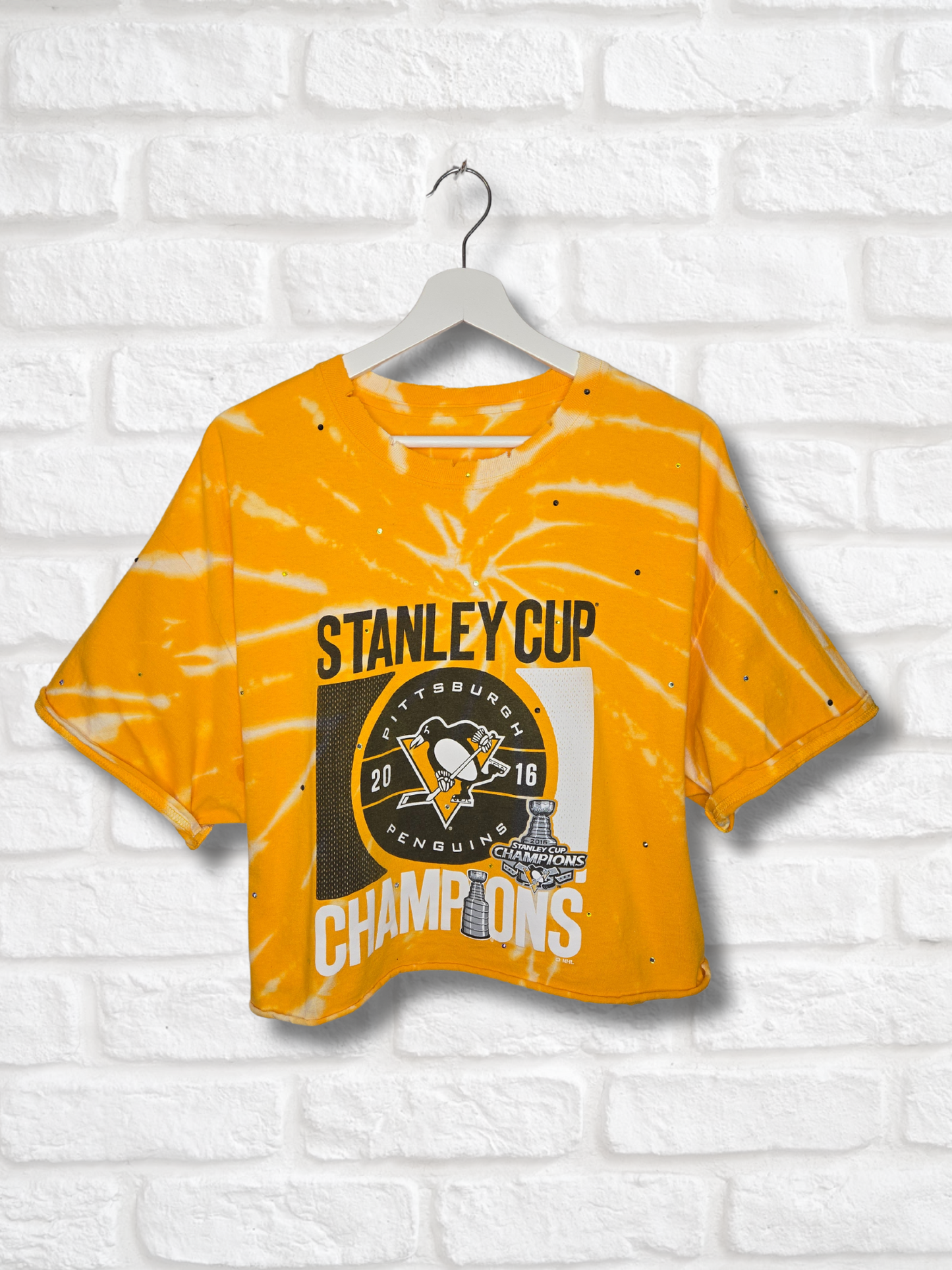 Pittsburgh Penguins Crop Tee