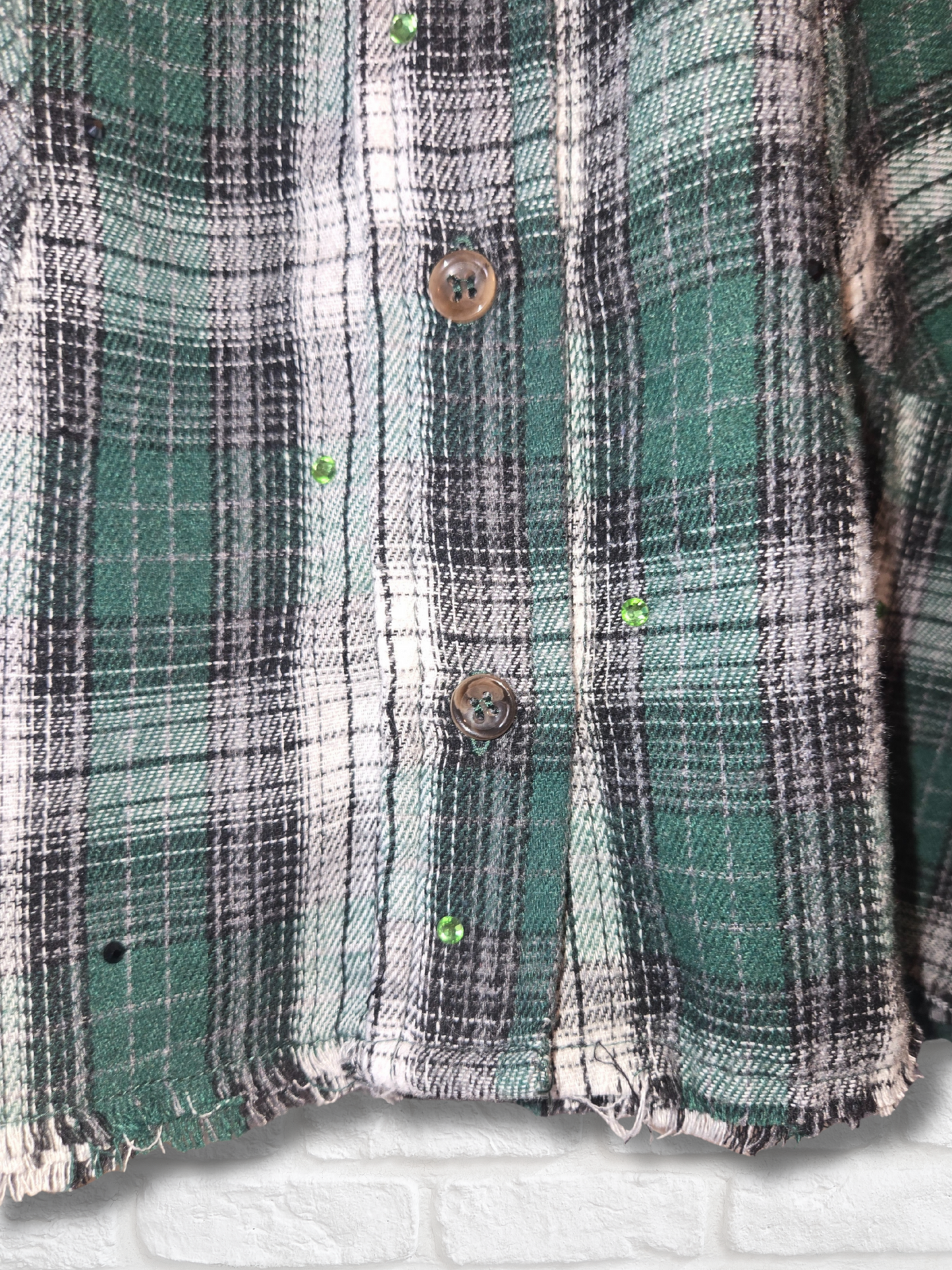 New York Jets Crop Flannel