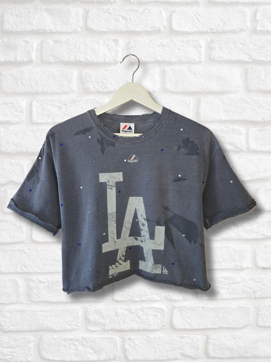 Los Angeles Dodgers Crop Top