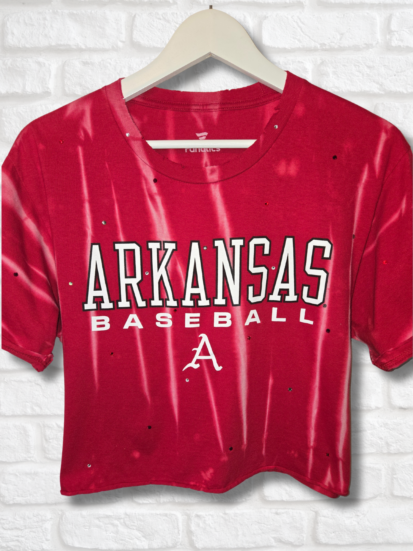 Arkansas Razorbacks Crop Tee