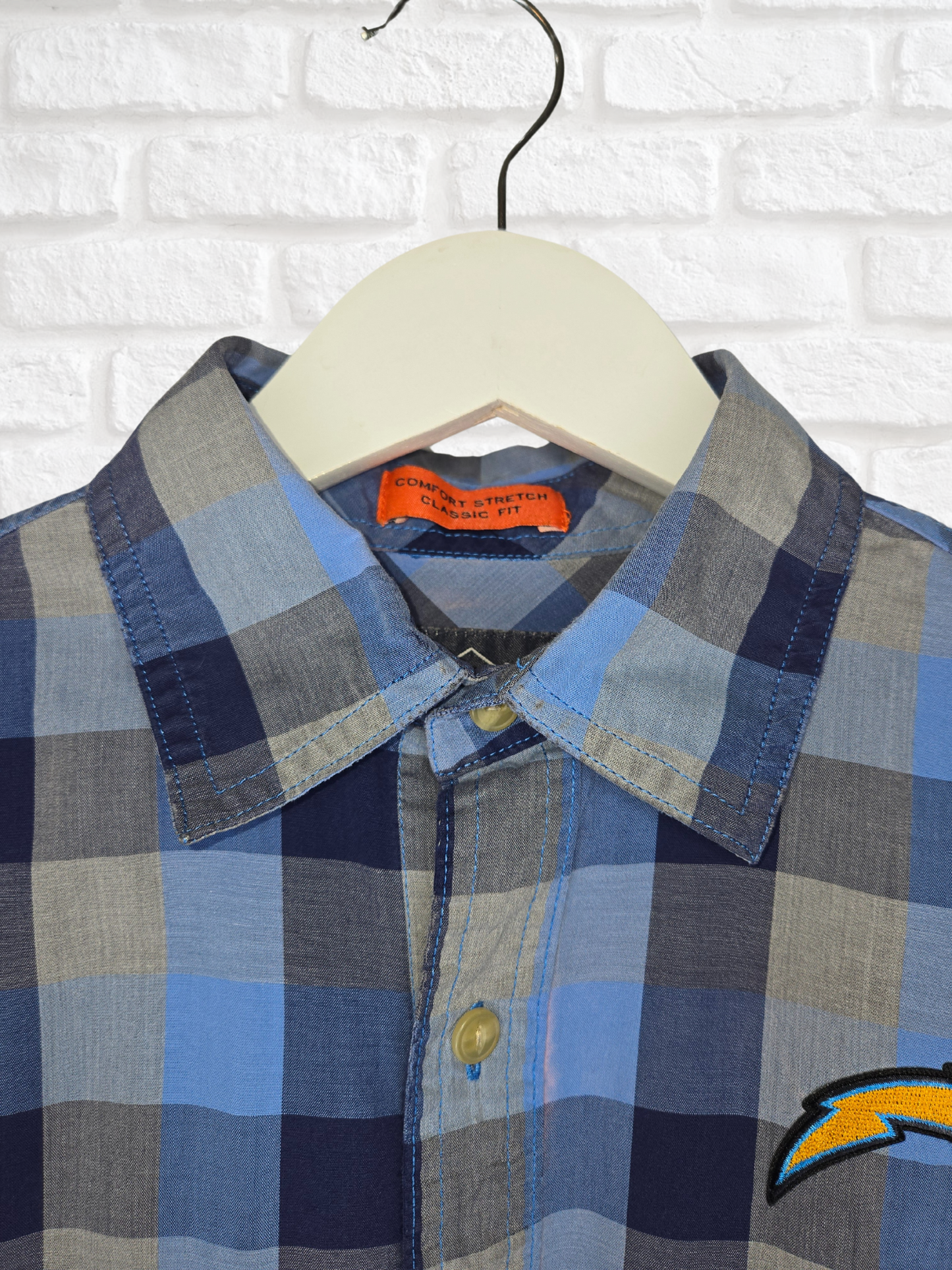 Los Angeles Chargers Crop Flannel