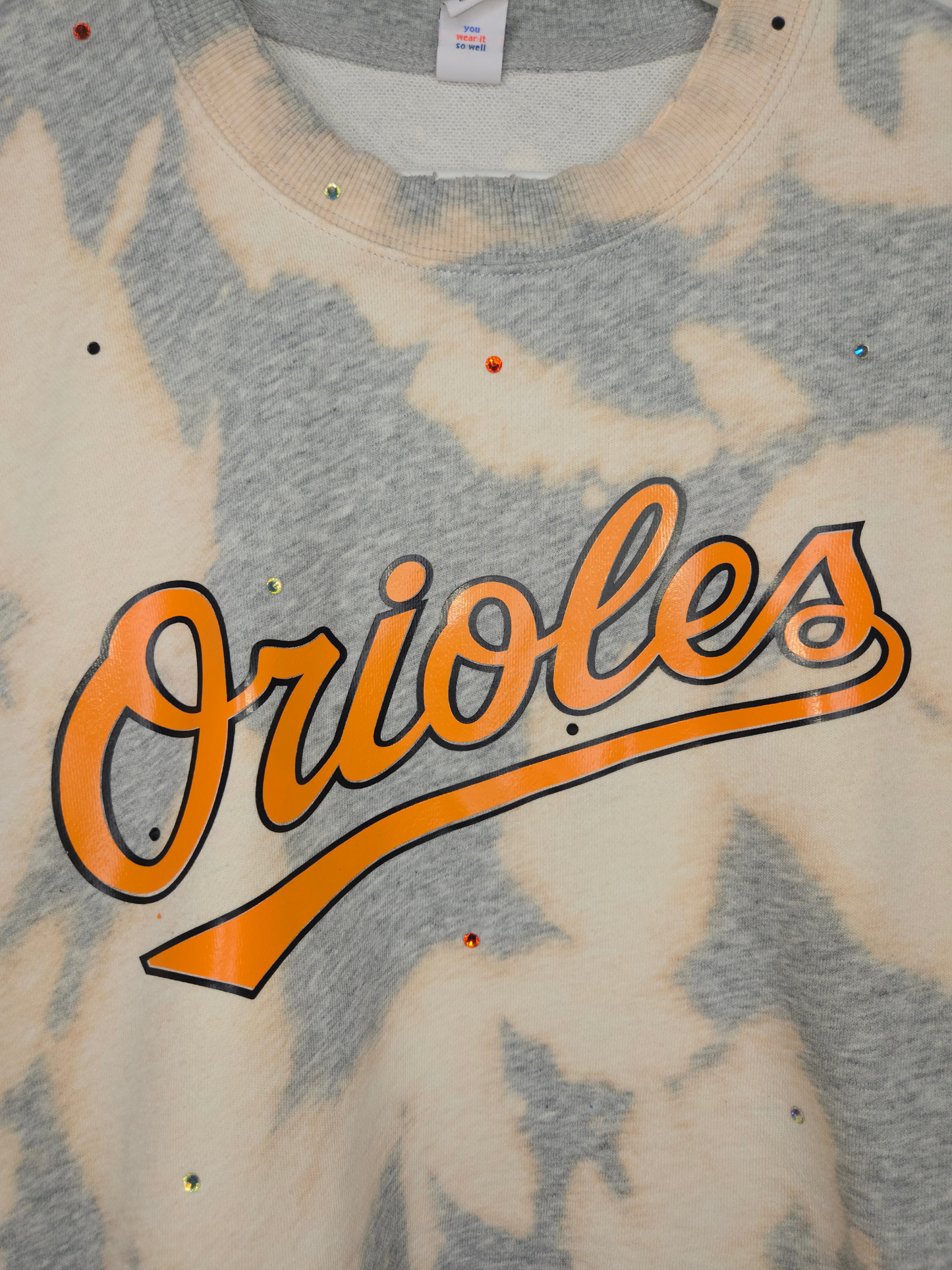 Baltimore Orioles Crop Sweatshirt