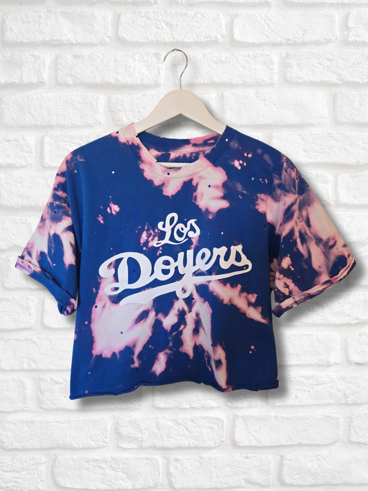 Los Angeles Dodgers Crop Top