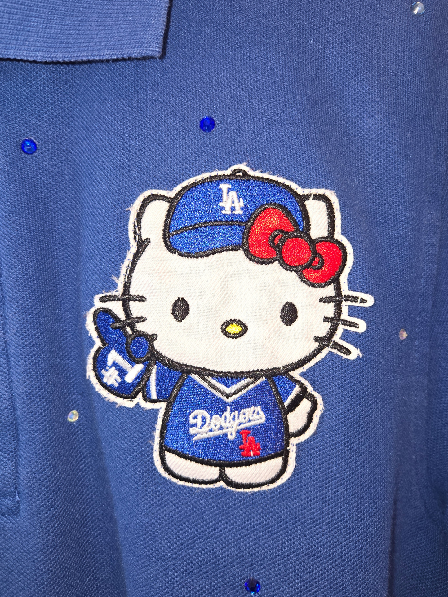 Los Angeles Dodgers HK Crop Polo