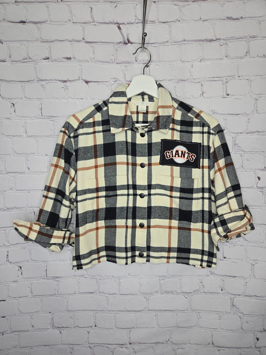 San Francisco Giants Crop Flannel