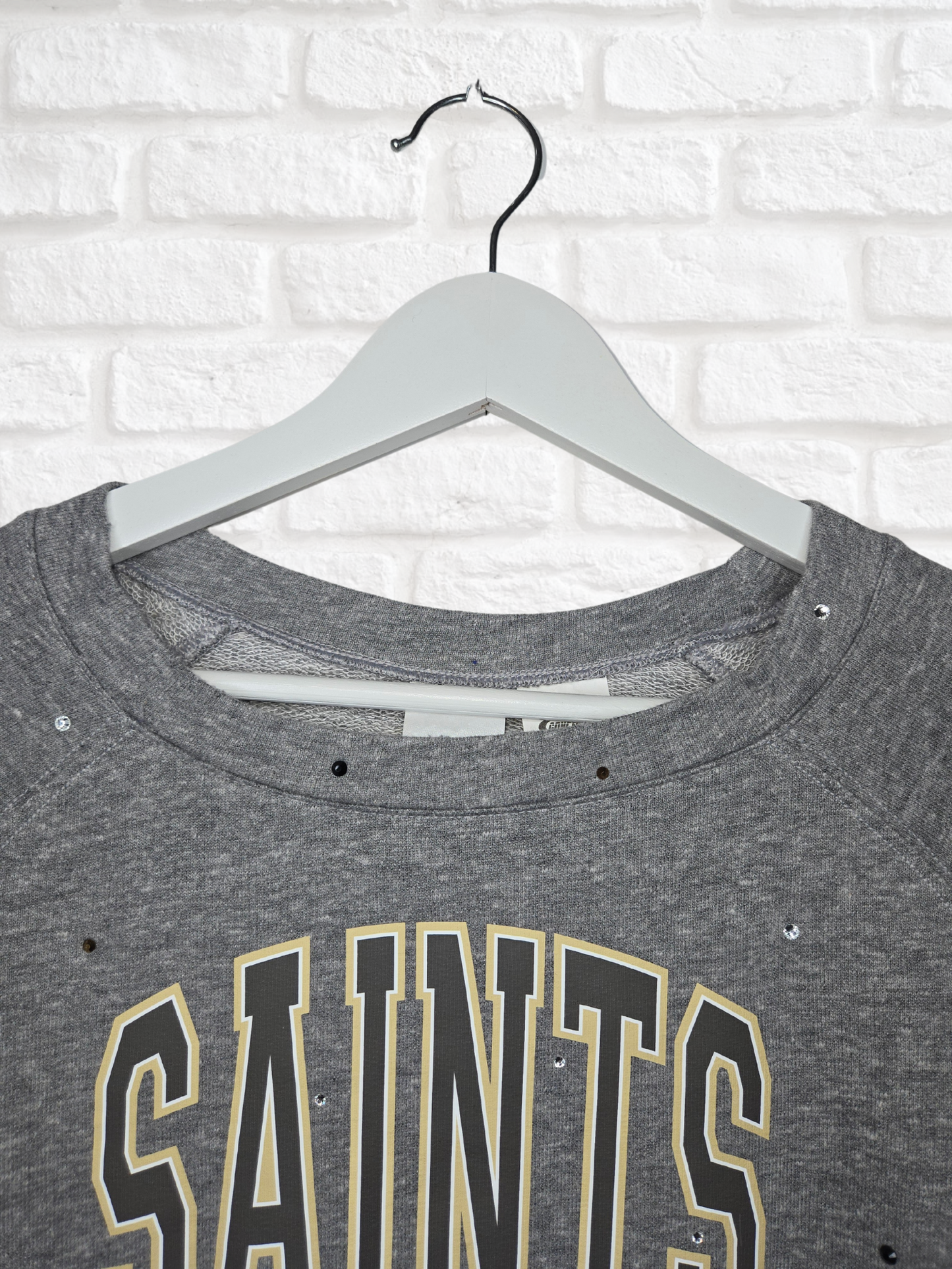 New Orleans Saints Crop Sweatshirt