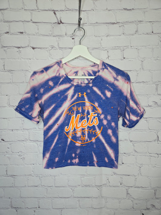 New York Mets Crop Tee