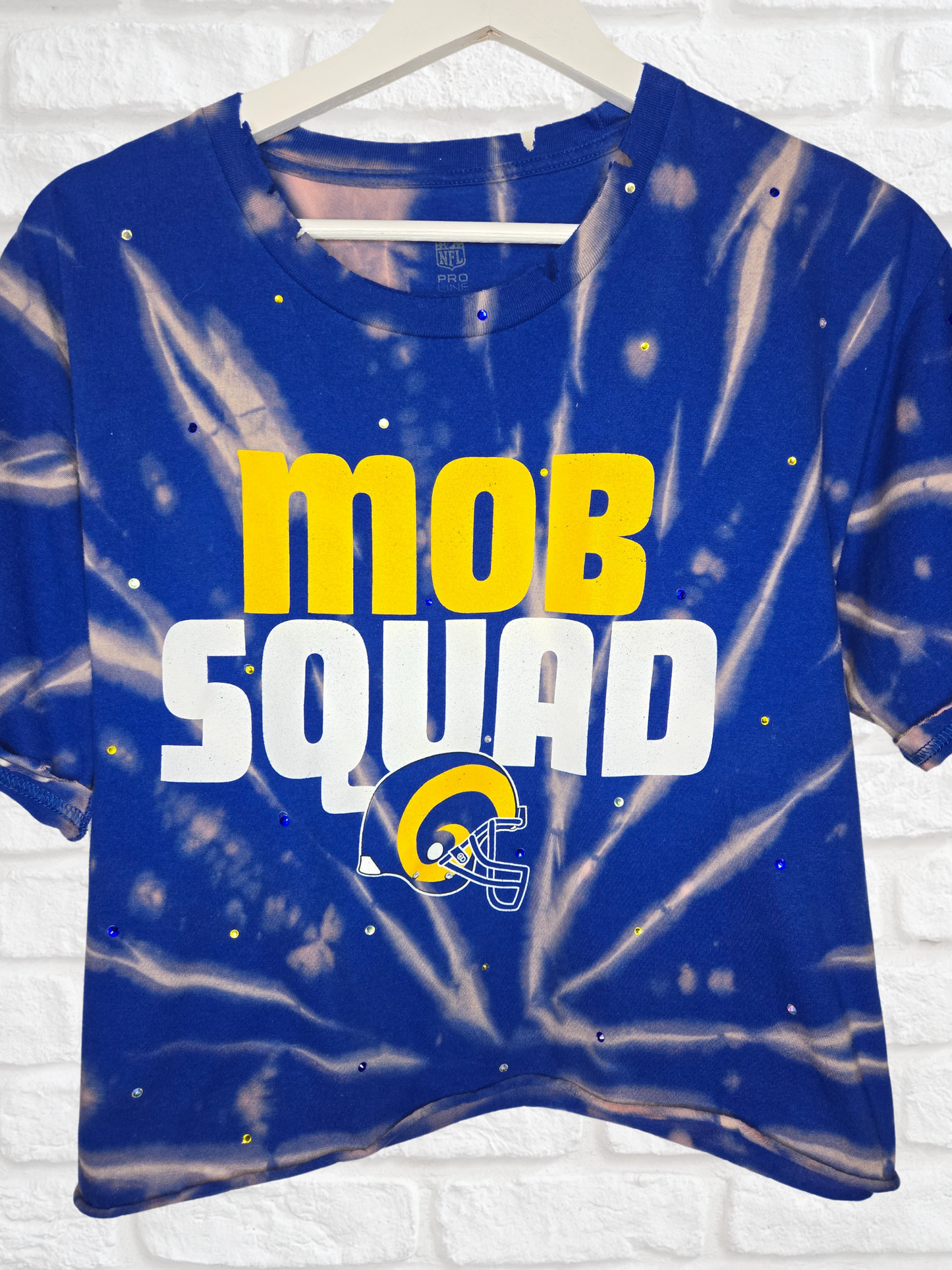 Los Angeles Rams Crop Tee