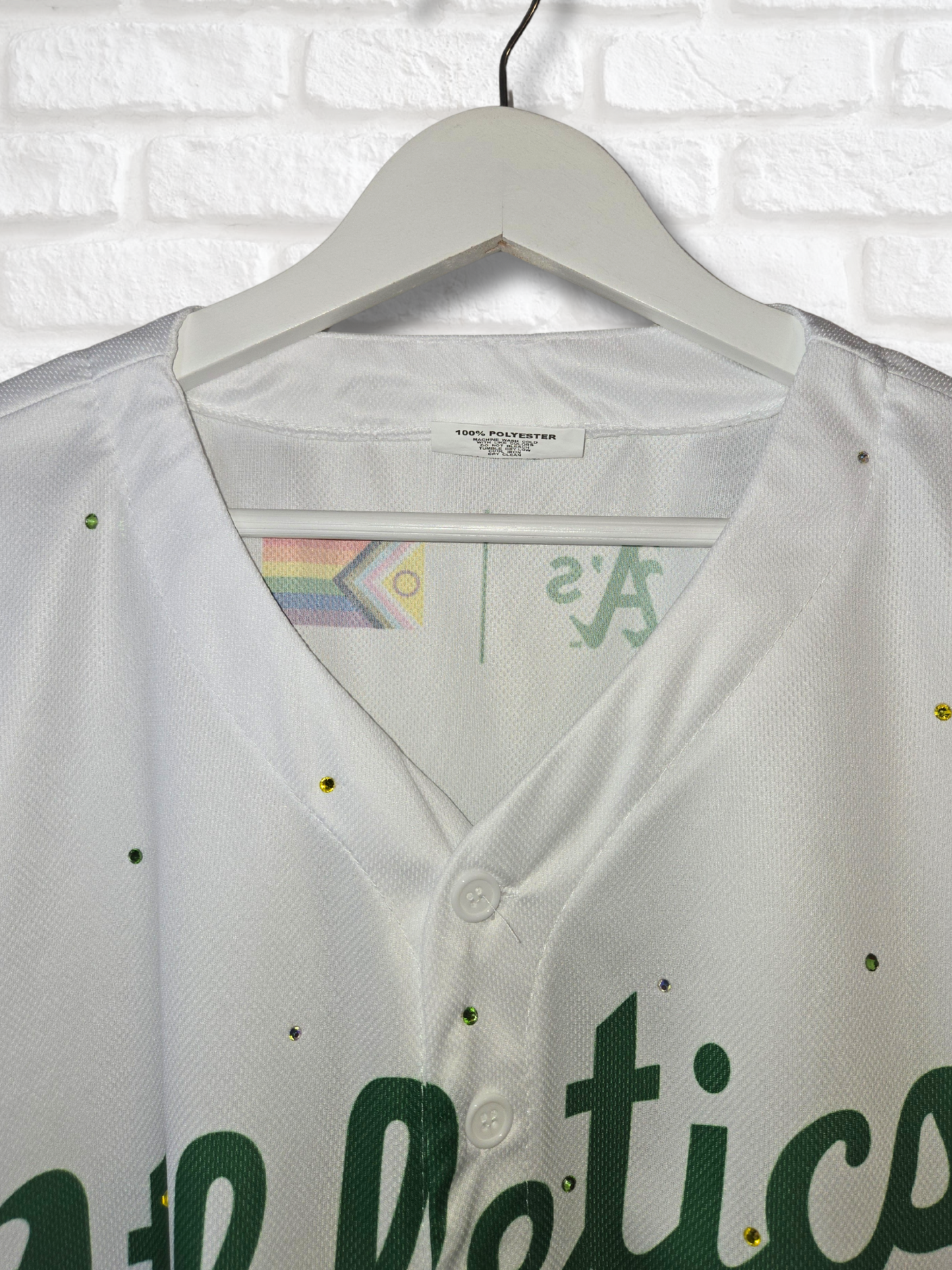 Oakland Athletics Crop Jersey