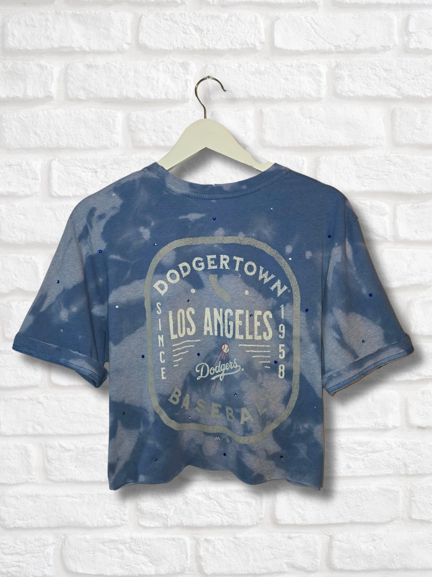 Los Angeles Dodgers Crop Top