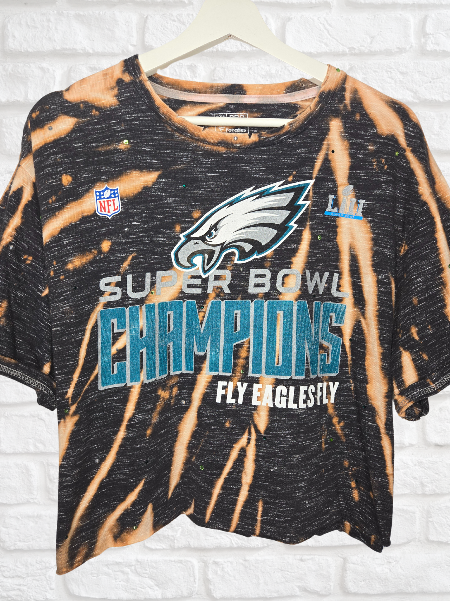 Philadelphia Eagles Crop Tee