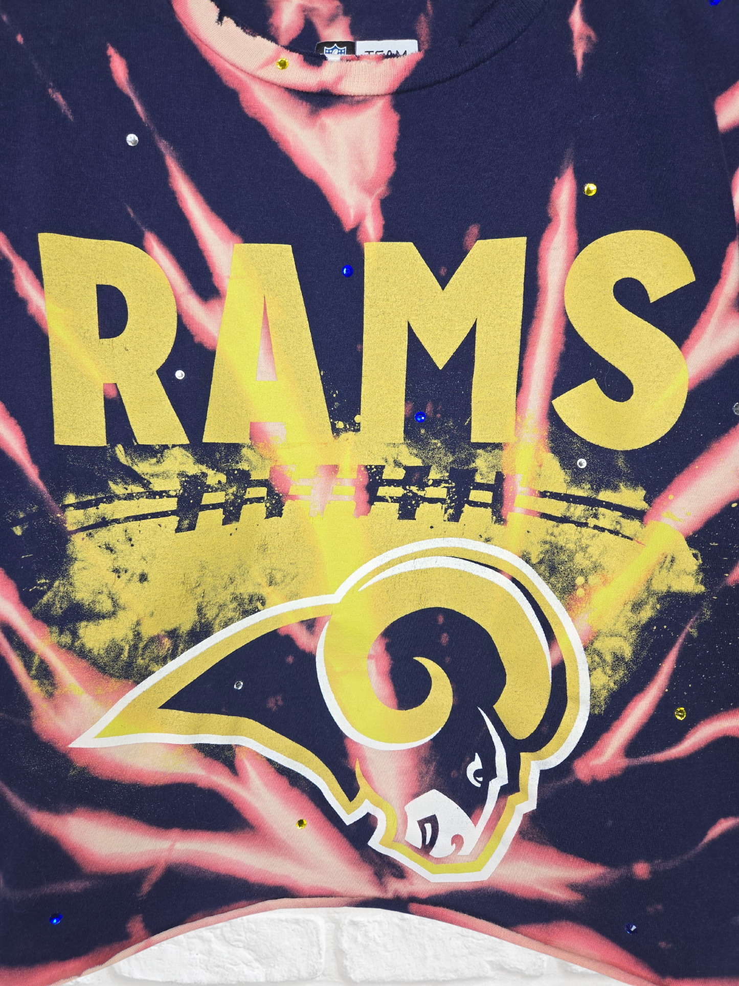 Los Angeles Rams Crop Tee