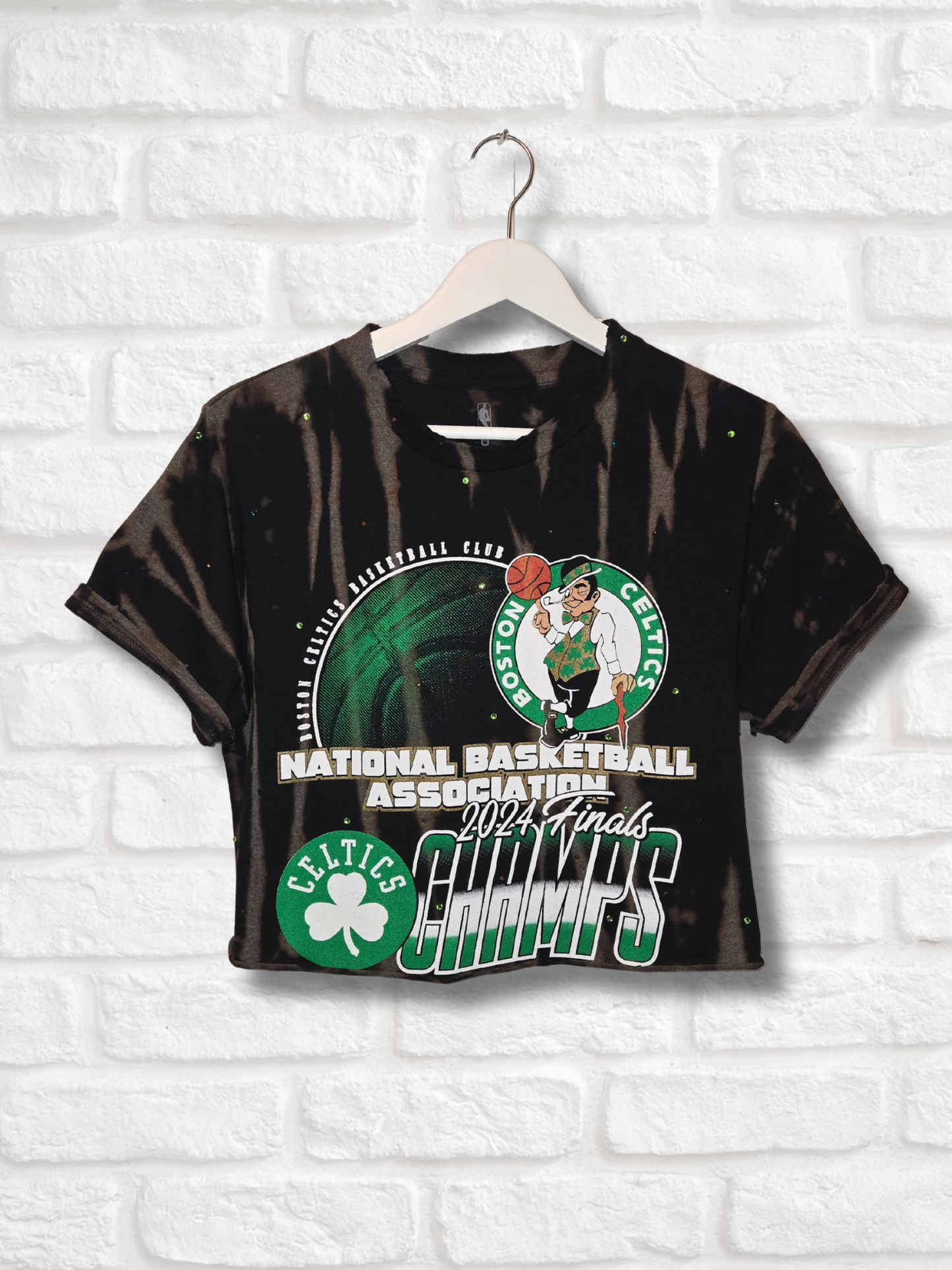 Boston Celtics Crop Tee