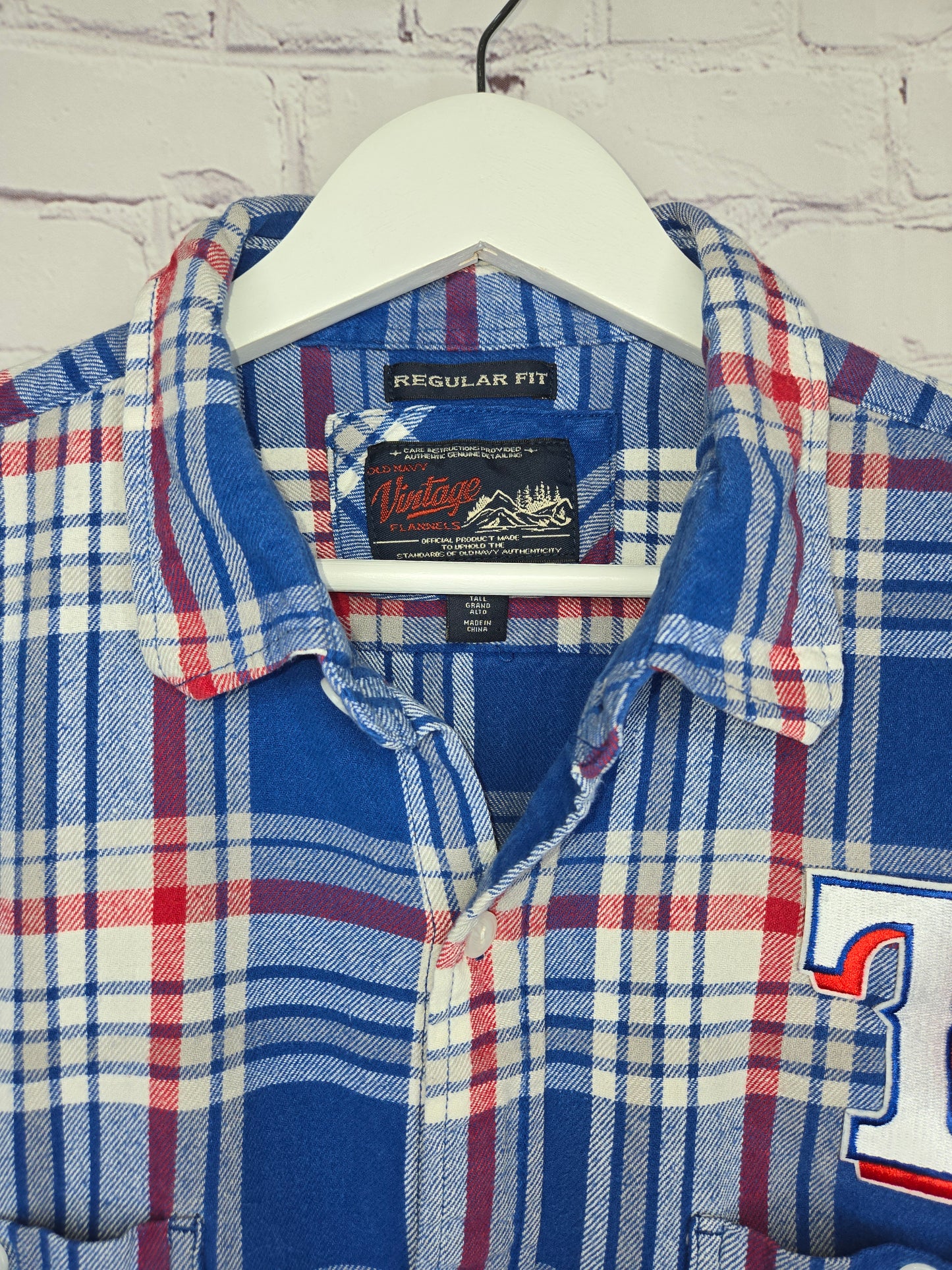 Texas Rangers Crop Flannel