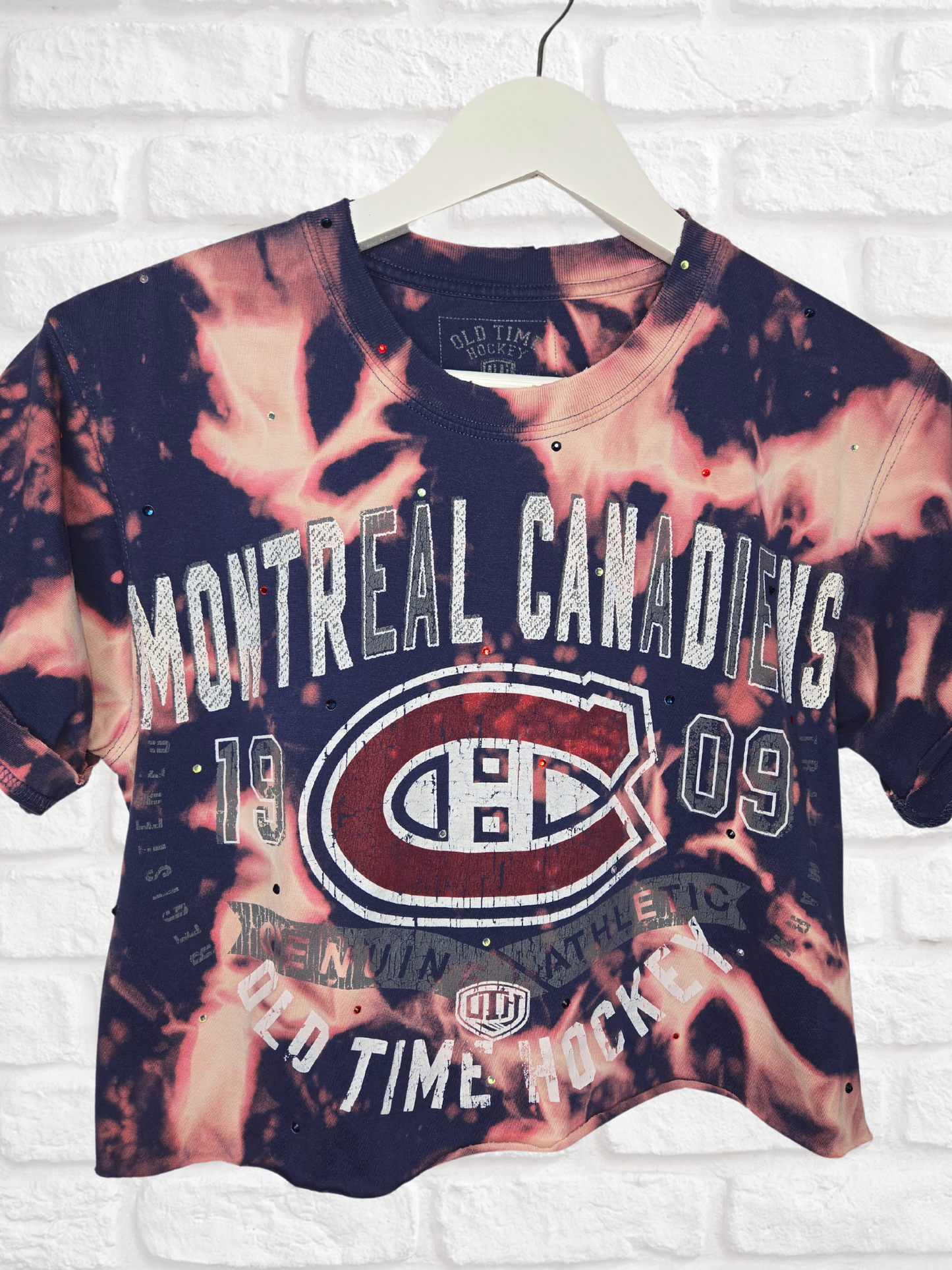 Montreal Canadiens Crop Tee